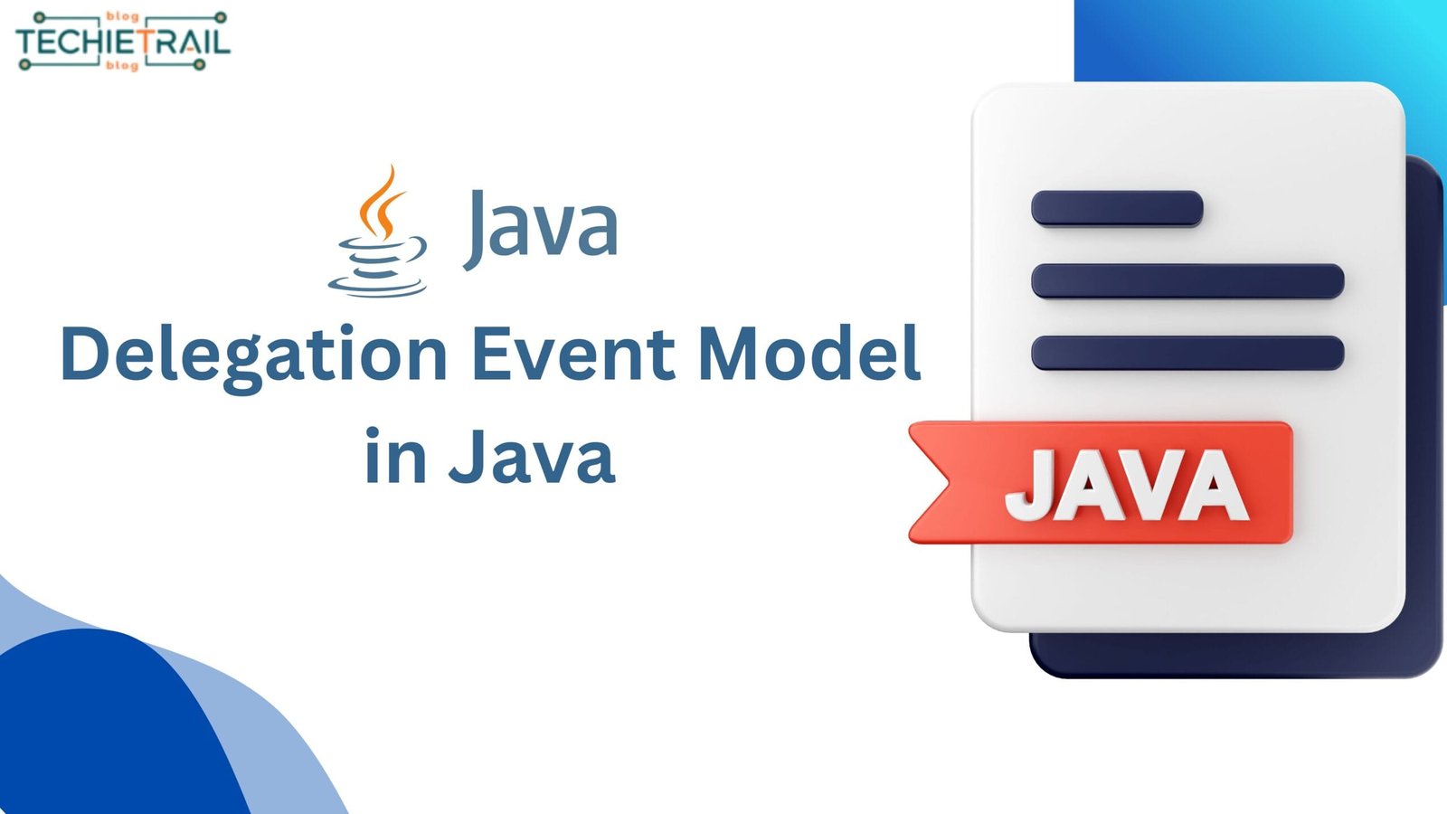 Delegation Event Model in Java