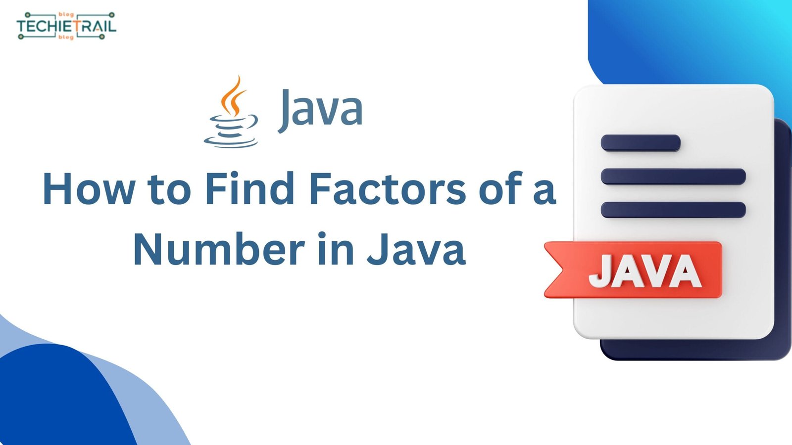 Find Factors of a Number in Java