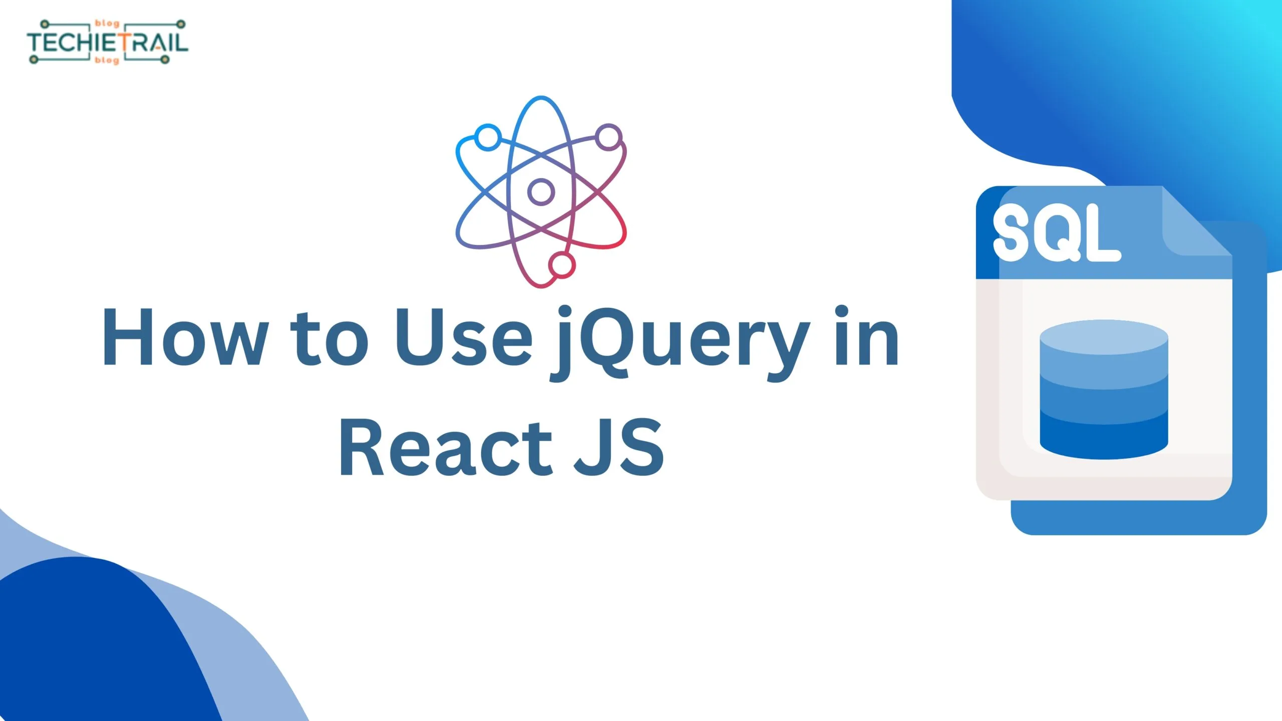 Use jQuery in React JS