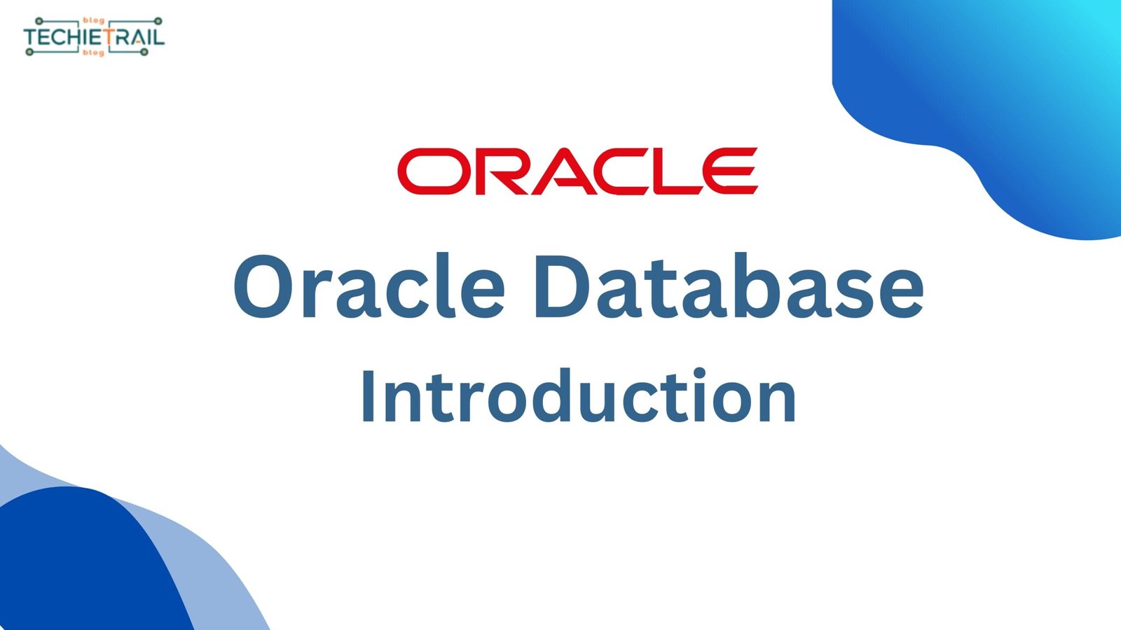 Introduction to Oracle Database