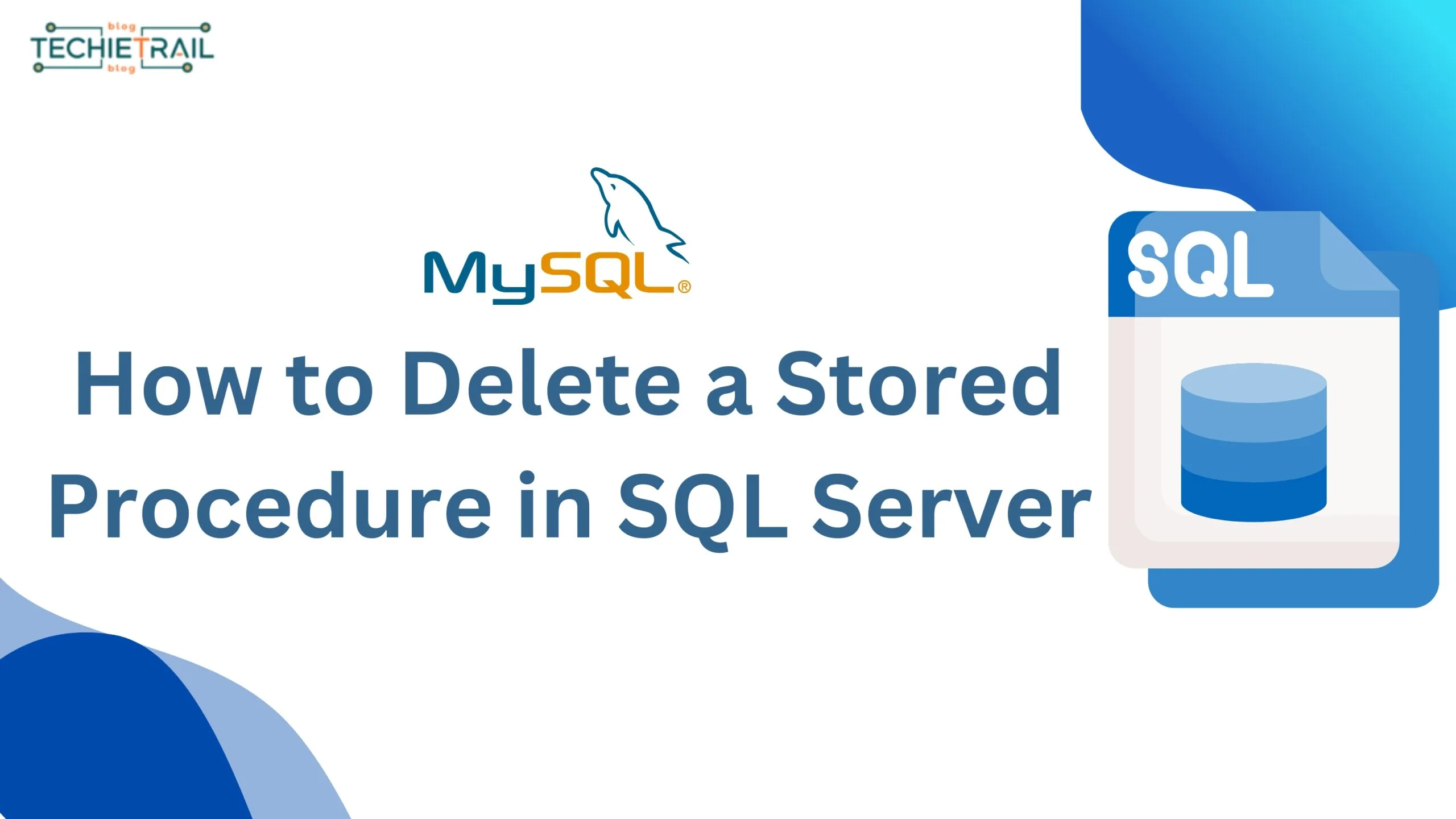 Delete a Stored Procedure in SQL Server